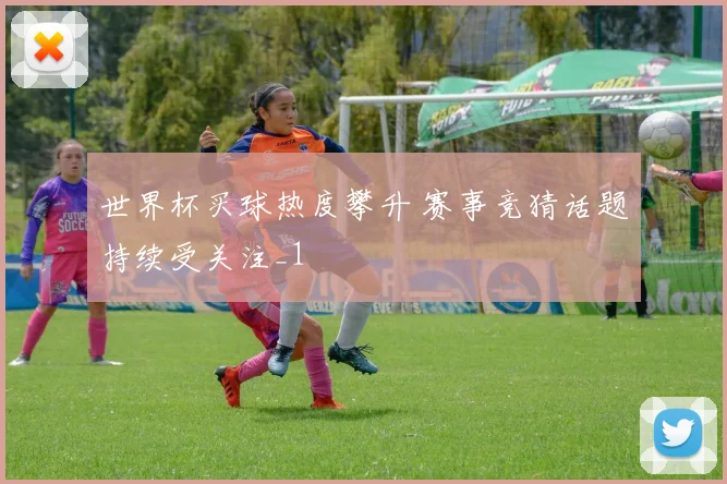 世界杯买球热度攀升 赛事竞猜话题持续受关注_1